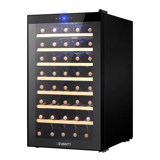 Devanti Wine Cooler Compressor Fridge Chiller Storage