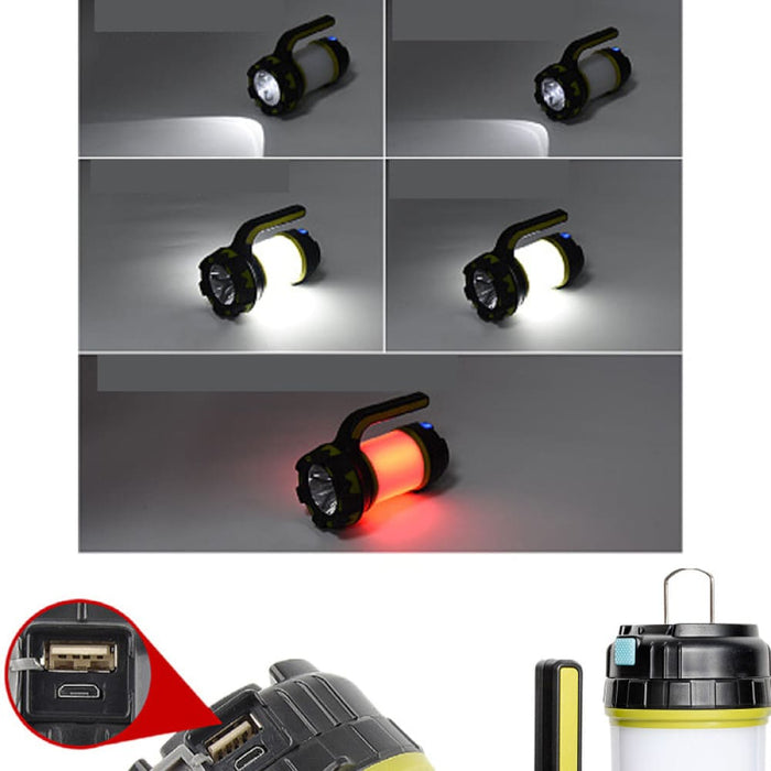 Z20 Dimmable Waterproof Usb Rechargeable Led Camping