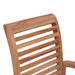 Dining Chairs 6 Pcs With Grey Cushions Solid Teak Wood