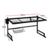 Dish Drying Rack Over Sink Stainless Steel Black Drainer