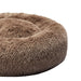 Pet Bed Cat Dog Donut Nest Calming Mat Kennel Cave Deep