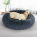 Goslash Picks Pet Bed Cat Dog Donut Nest Calming Kennel