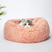 Pet Bed Cat Dog Donut Nest Calming Kennel Cave Deep