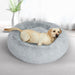 Goslash Picks Pet Bed Cat Dog Donut Nest Calming Kennel