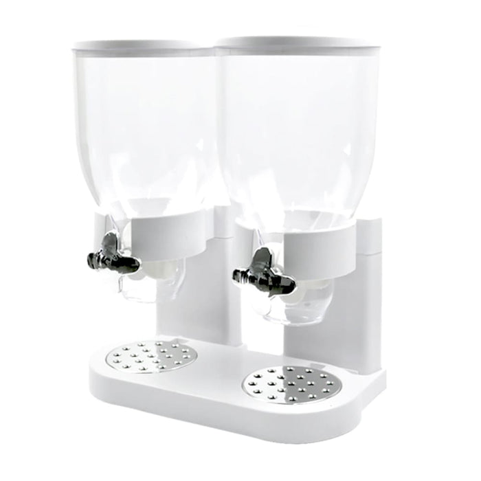 Goslash Picks Double Cereal Dispenser Dry Food Storage