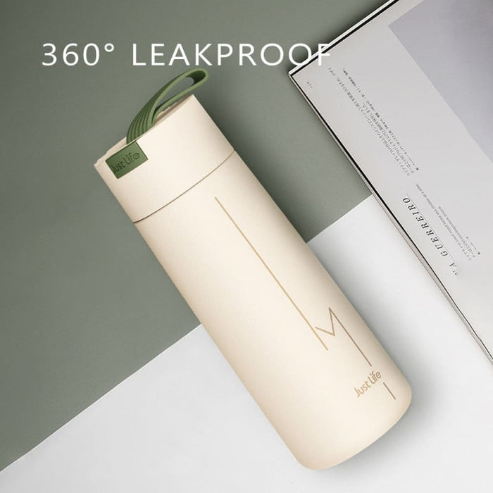 Double Layer Portable 350ml Thermos Bottle