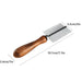 Double-sided Stainless Steel Comfortable Wooden Handle