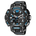 Dual Display Analog Digital Military Sport Wristwatch