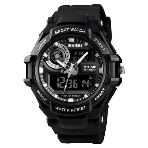 Dual Display Digital Military Analog Quartz Sports