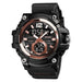 Dual Time Luminous Display Men’s Wristwatch