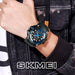 Dual Time Luminous Display Men’s Wristwatch