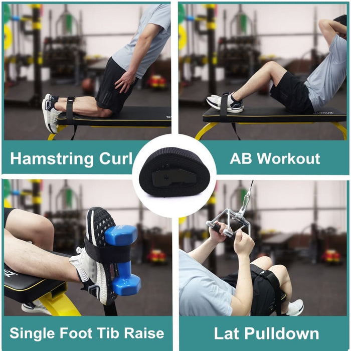 Dumbbell & Nordic Hamstring Curl Strap