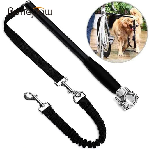 Durable Bike Hands-free Elastic Dog Leash For Exercising