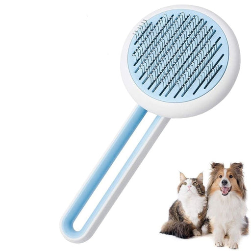 Durable Easy Self Cleaning Slicker Pet Grooming Brush