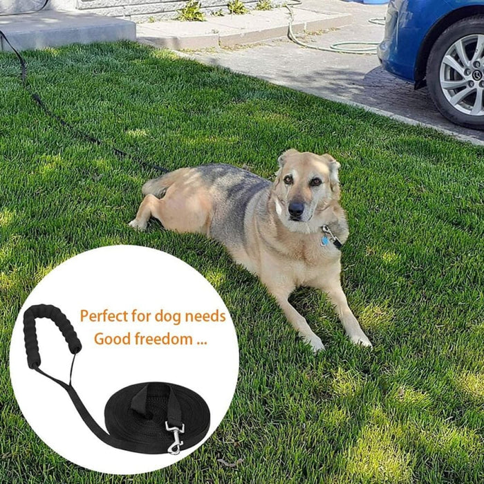 Durable Nylon Long Comfortable Padded Handle Dog Leash