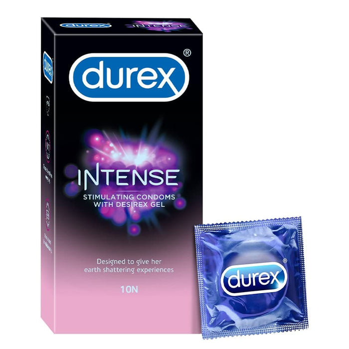 Nz Local Stock- Durex Intense Stimulating Condoms - 20 Pack