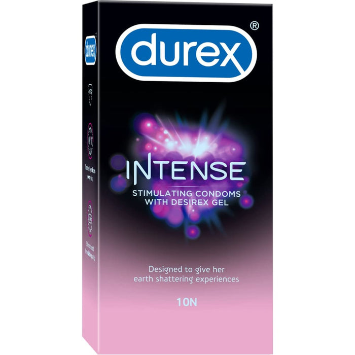 Nz Local Stock- Durex Intense Stimulating Condoms - 20 Pack