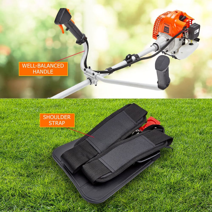 Dynamic Power Garden Whipper Snipper Brush Cutter 43cc + 1