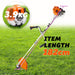 Dynamic Power Garden Whipper Snipper Brush Cutter 43cc + 1