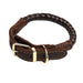 Eight-strand Braided Leather Collar