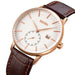 Elegant Design Simple Leather Strap Men’s Watch