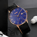 Elegant Design Simple Leather Strap Men’s Watch