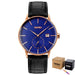 Elegant Design Simple Leather Strap Men’s Watch