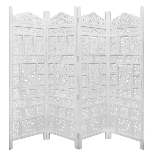 Elephant 4 Panel Room Divider Screen Privacy Shoji Timber