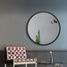 Embellir Round Wall Mirror 50cm Makeup Bathroom Frameless