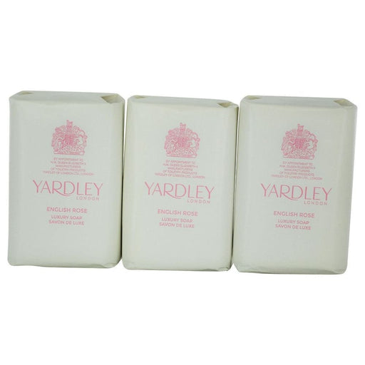 English Rose Yardley 3 x 3.5 Oz Luxury Soap By London