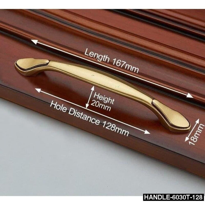 European Brass Gold Furniture Handle Pure Copper Kitchen