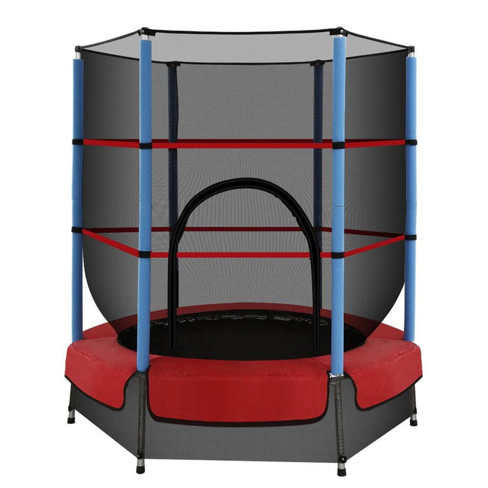 Everfit 4.5ft Trampoline Round Trampolines Kids Enclosure