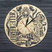 Firefighter Wood Wall Clock