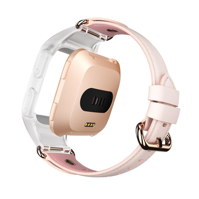 Fitbit Versa Cosmo Case-marble Pink