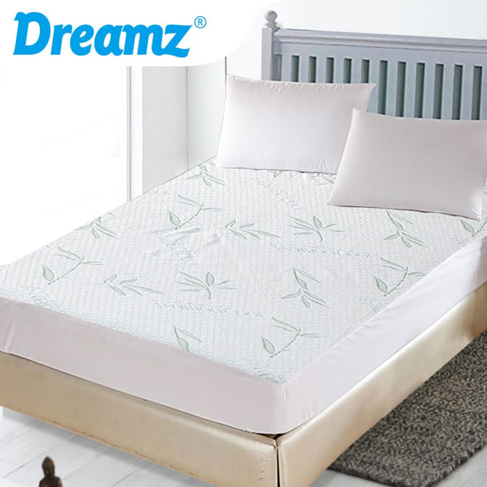 Fitted Waterproof Breathable Bamboo Mattress Protector