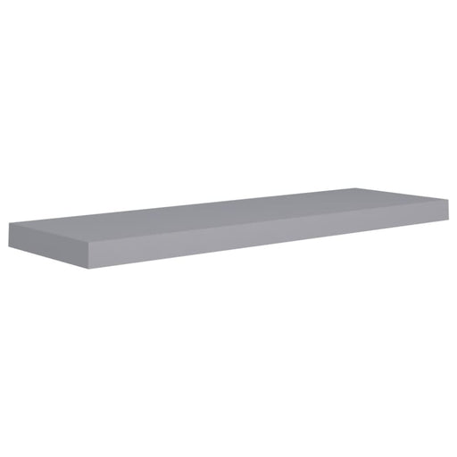 Floating Wall Shelf Grey Mdf Txtnpl