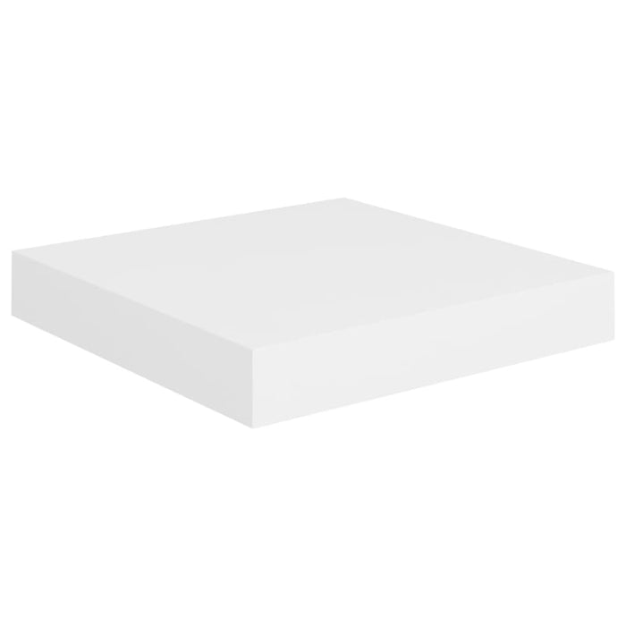 Floating Wall Shelf White Mdf Txtnbx