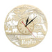 Florida Wood Wall Clock