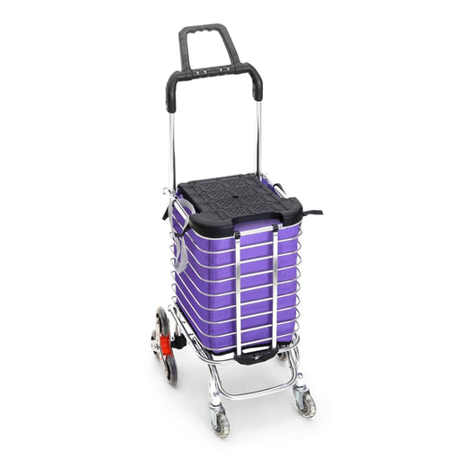 Goslash Picks Foldable Shopping Cart Trolley Stainless