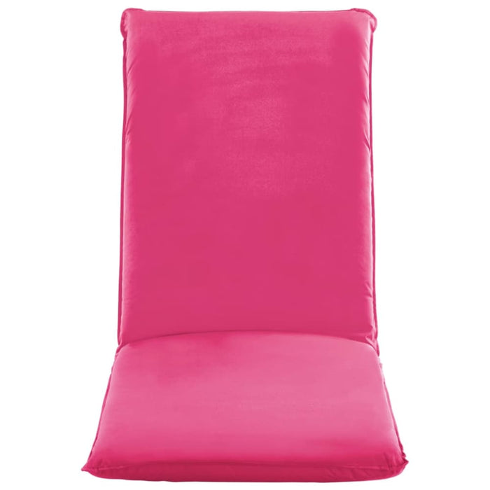 Foldable Sunlounger Oxford Fabric Pink Tolbai