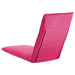 Foldable Sunlounger Oxford Fabric Pink Tolbai