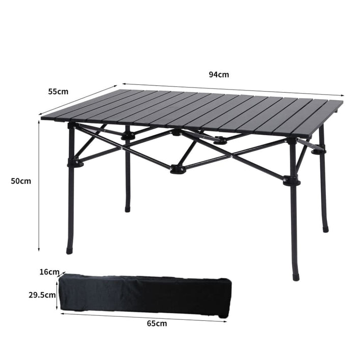 Goslash Picks Folding Camping Table Portable Aluminium