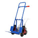 Folding Sack Truck with 6 Wheels Blue Oabpox