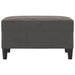 Footstool Dark Grey 70x55x41 Cm Velvet Takton