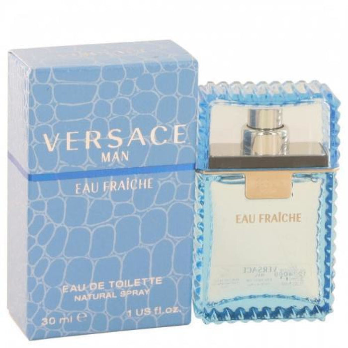 Man Eau Fraiche Edt Spray (blue) By Versace For Men - 30 Ml