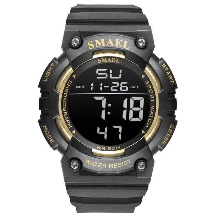 Fully Digital Multifunction Sports Wristwatch