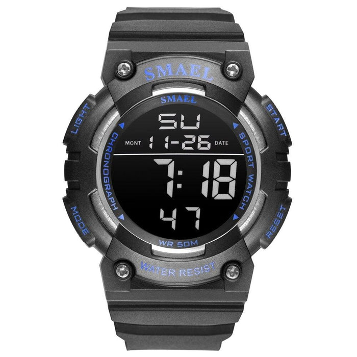 Fully Digital Multifunction Sports Wristwatch