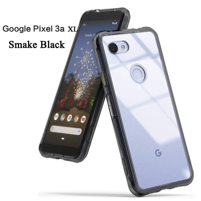 Fusion For Google Pixel 3a Xl Clear Pc Back And Soft Frame