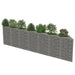 Gabion Wall Galvanised Steel 450x30x100 Cm Oatpio