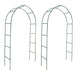 Garden Arch 2 Pcs Climbing Plants Abiil